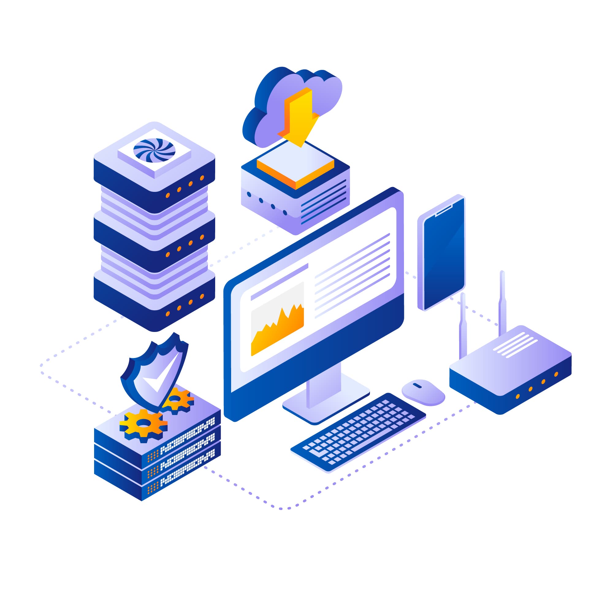 Service hero graphic