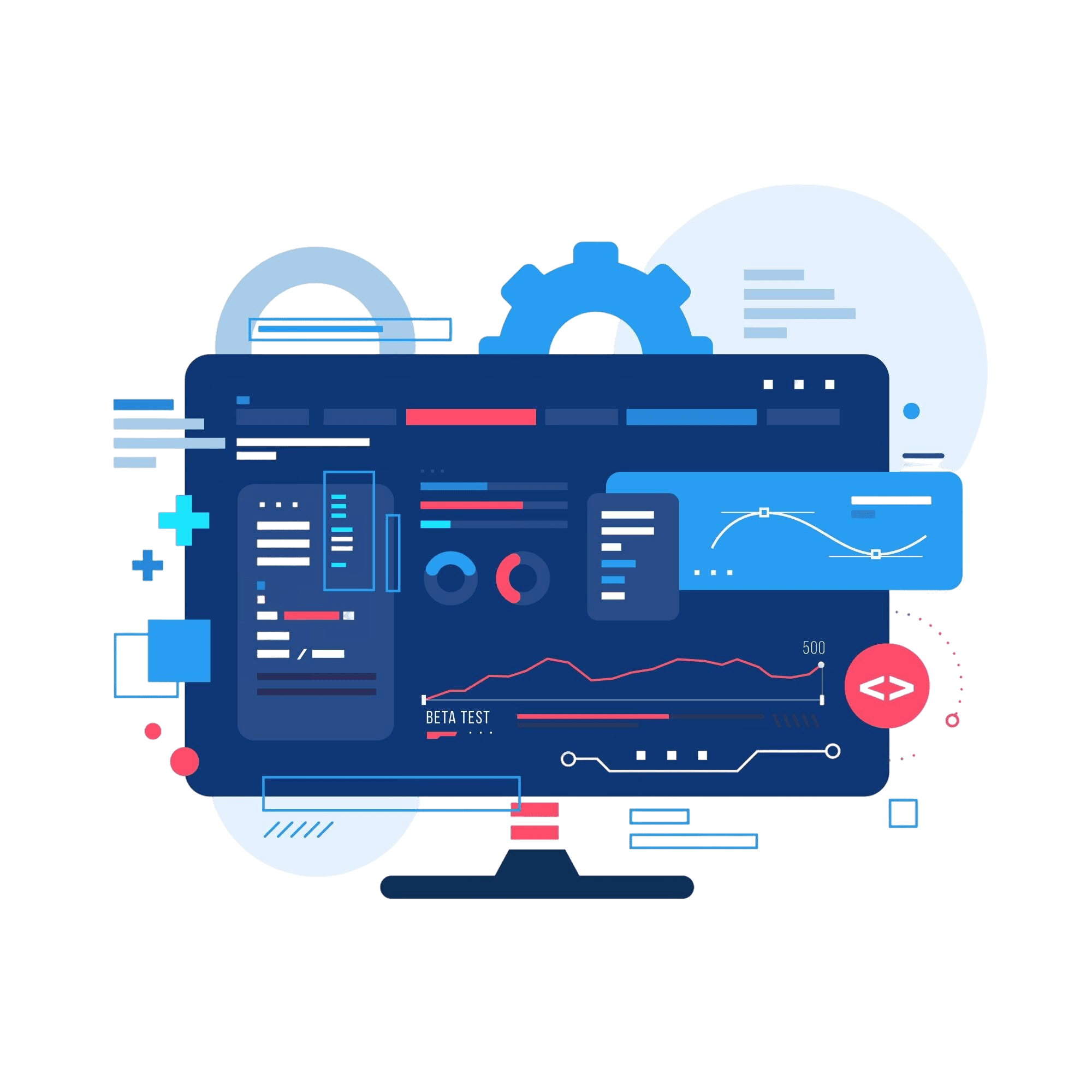 Service hero graphic