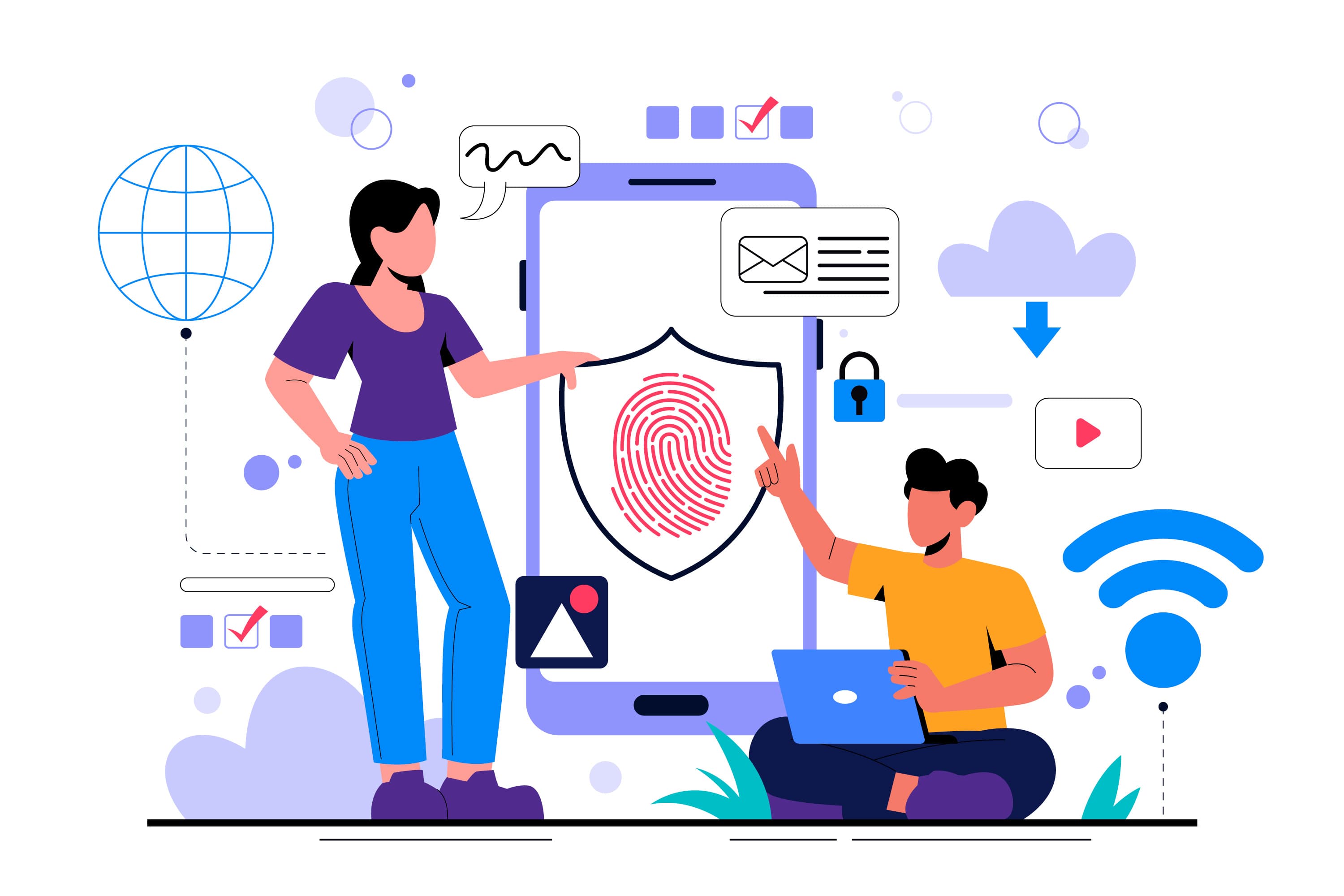 Service hero graphic